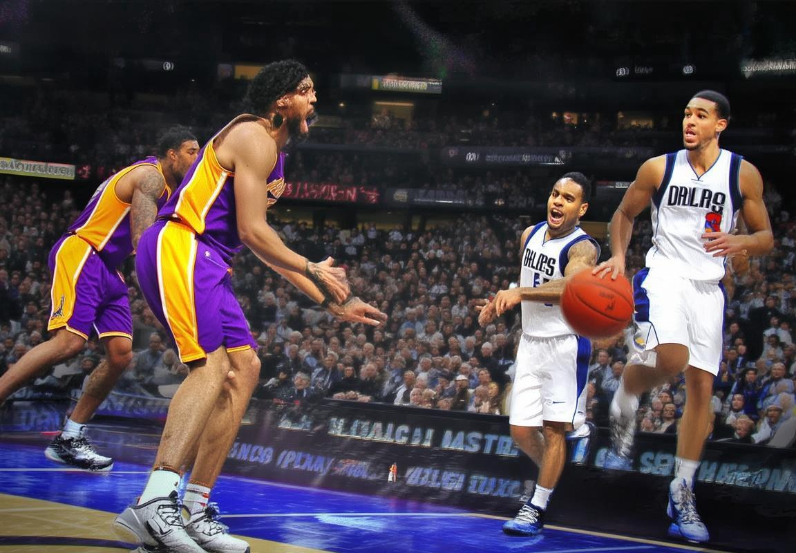 2015年NBA焦点战：科比缺席下的湖人小牛巅峰对决(图5)